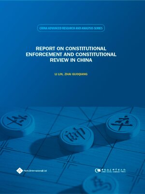 cover image of Report on Constitutional Enforcement and Constitutional Review in China